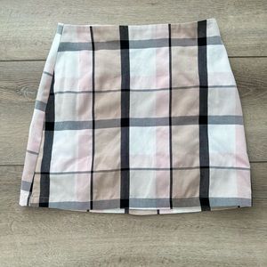 Plaid Skirt Coquette